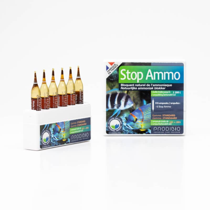 Prodibio Stop Ammo - Natural ammonia blocker for fresh and saltwater aquariums (No expiry date)