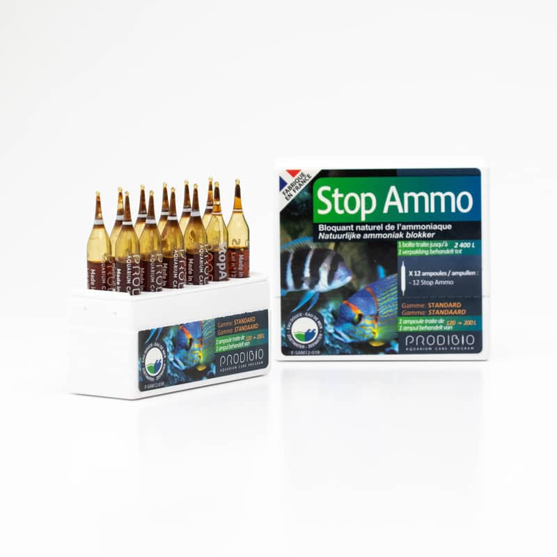Prodibio Stop Ammo - Natural ammonia blocker for fresh and saltwater aquariums (No expiry date)