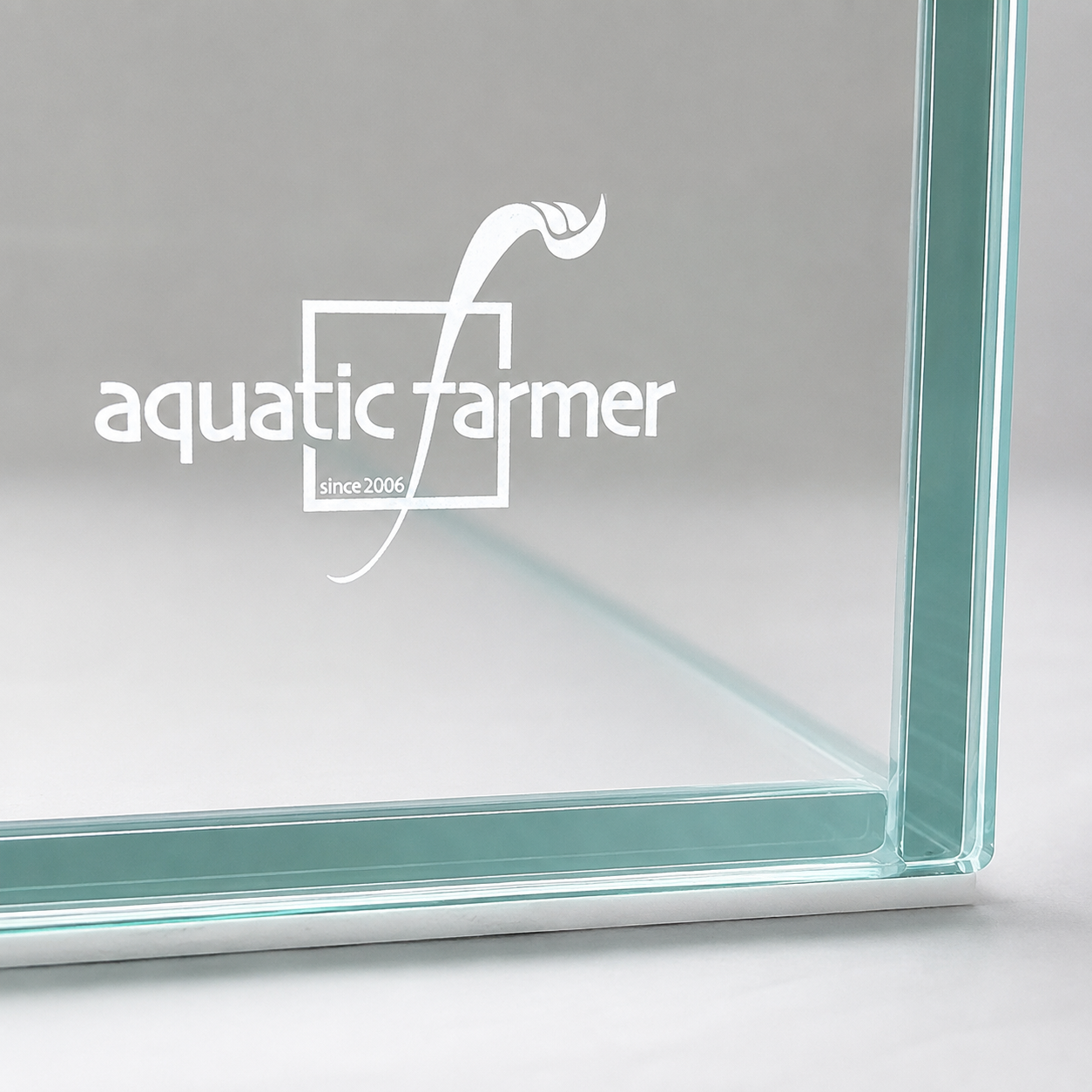 Aquatic Farmer Rimless High Clarity Crystal Glass Aquarium Tank