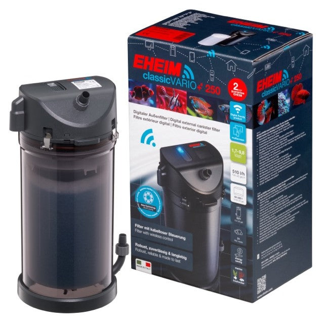 EHEIM ClassicVARIO+e 250 External Filter (With Wifi App Function)