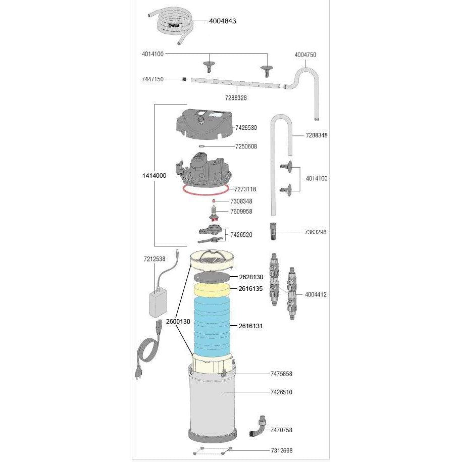 EHEIM ClassicVARIO+e 250 External Filter (With Wifi App Function)