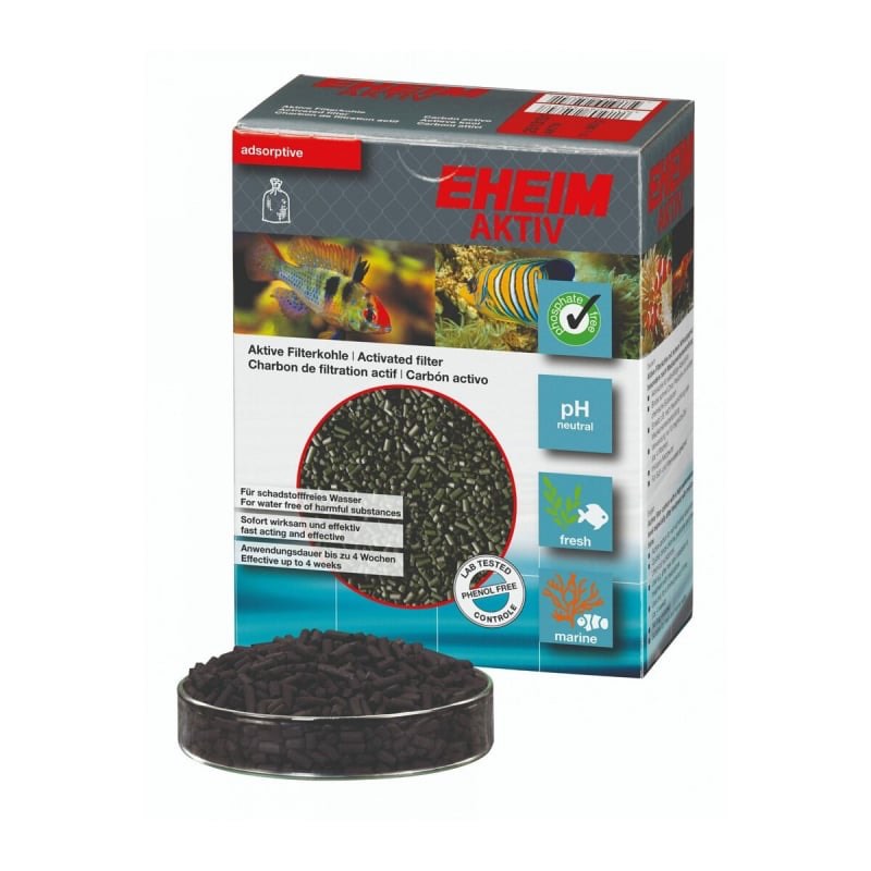 EHEIM AKTIV - Activated Carbon for Marine/Freshwater (140/560/1120g)