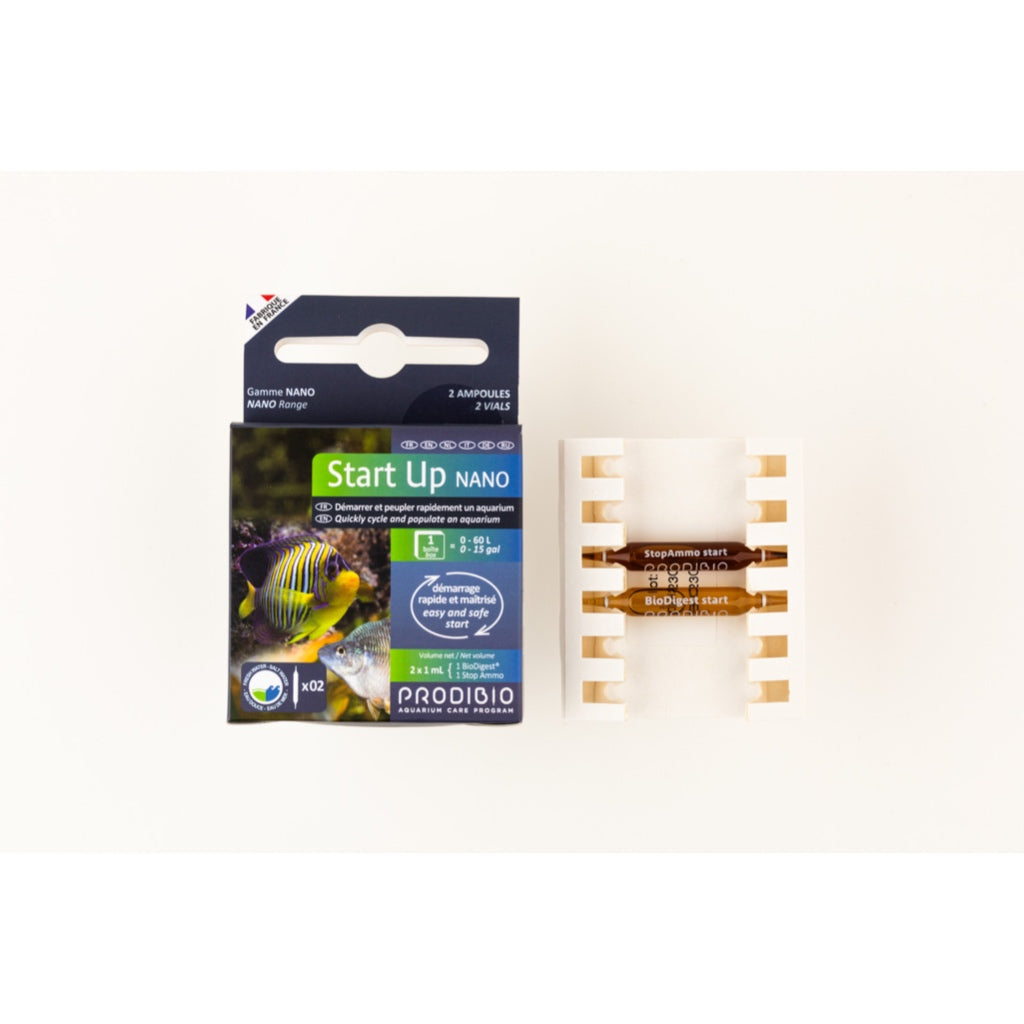 Prodibio Start Up Nano - Live beneficial bacteria for fast cycling (Biodigest + Stop Ammo)