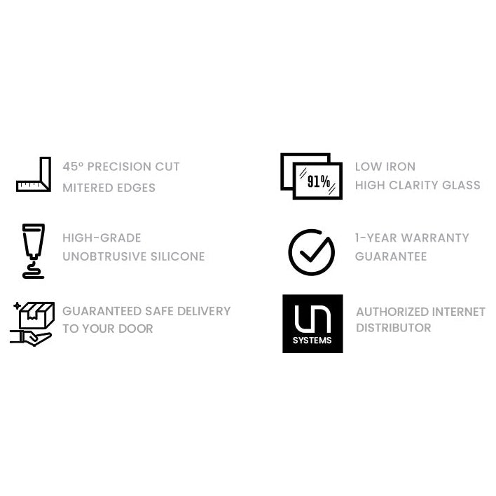 Ultum Nature Systems UNS Cube Ultra Clear Rimless Tanks