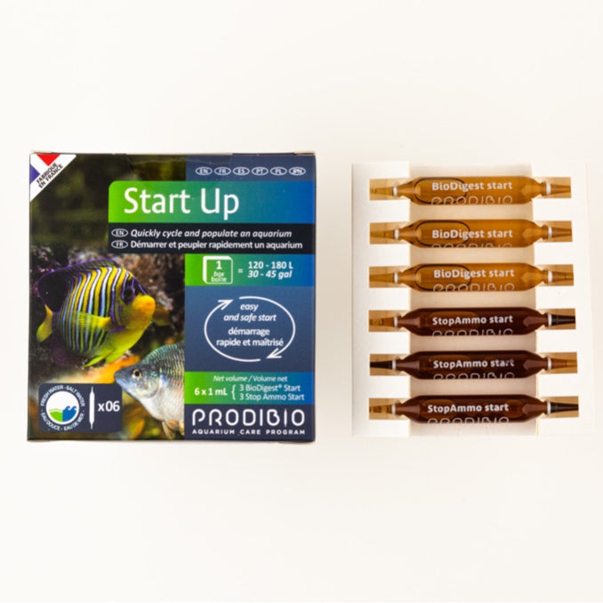 Prodibio Start Up - Live beneficial bacteria for fast cycling (Biodigest + Stop Ammo)
