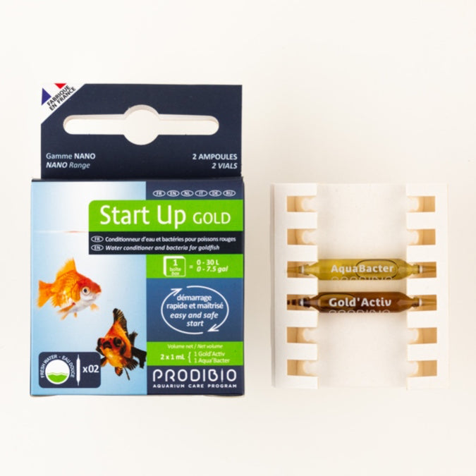 Prodibio Start Up Goldfish - Starter kit for goldfish aquarium (No expiry date)