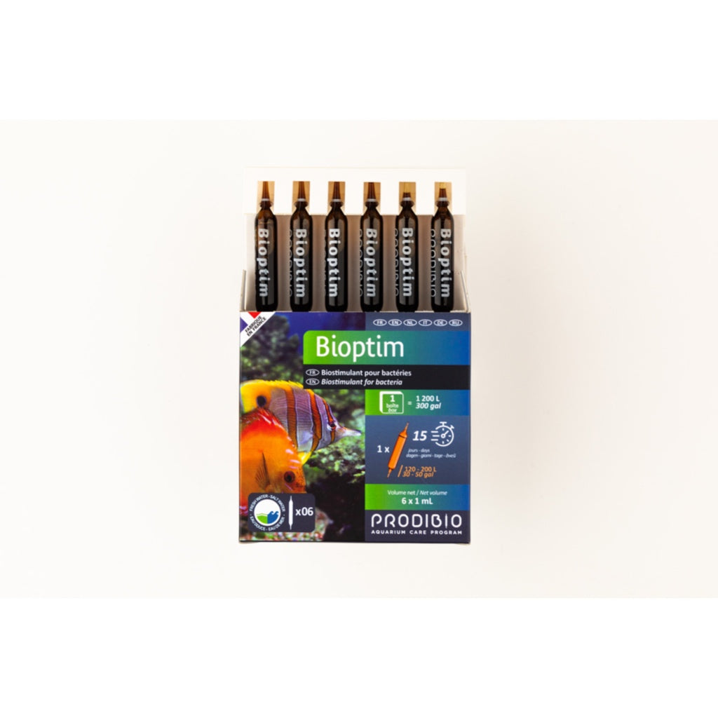 Prodibio Bioptim - Nutrient and optimisation for aquarium beneficial bacteria performance (No expiry date)