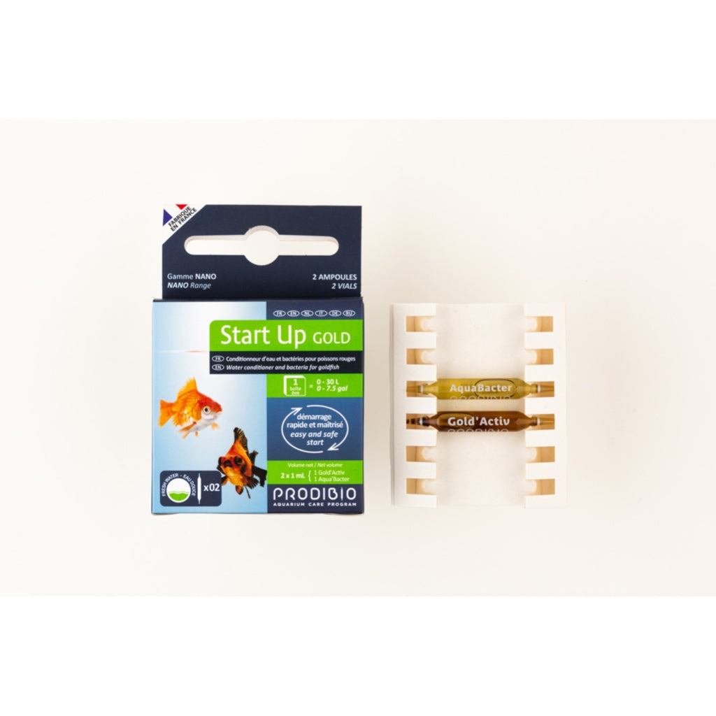 Prodibio Start Up Goldfish - Starter kit for goldfish aquarium (No expiry date)