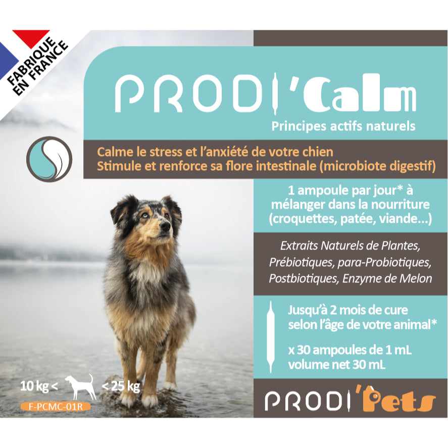 ProdiCalm Dog 30 vials - Probiotics And Plant Extracts Against Stress And Anxiety