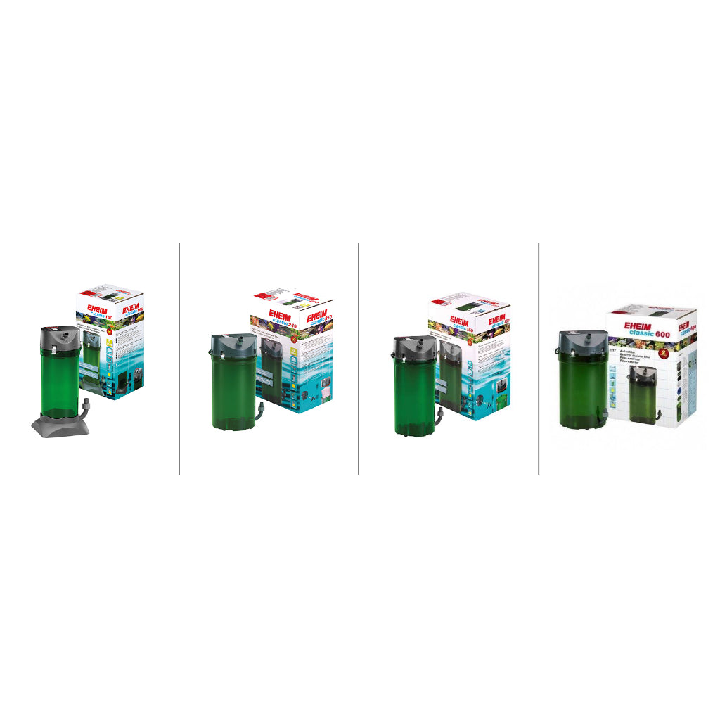 EHEIM Classic External Filter 150/250/350/600 (without filter media and without double taps)