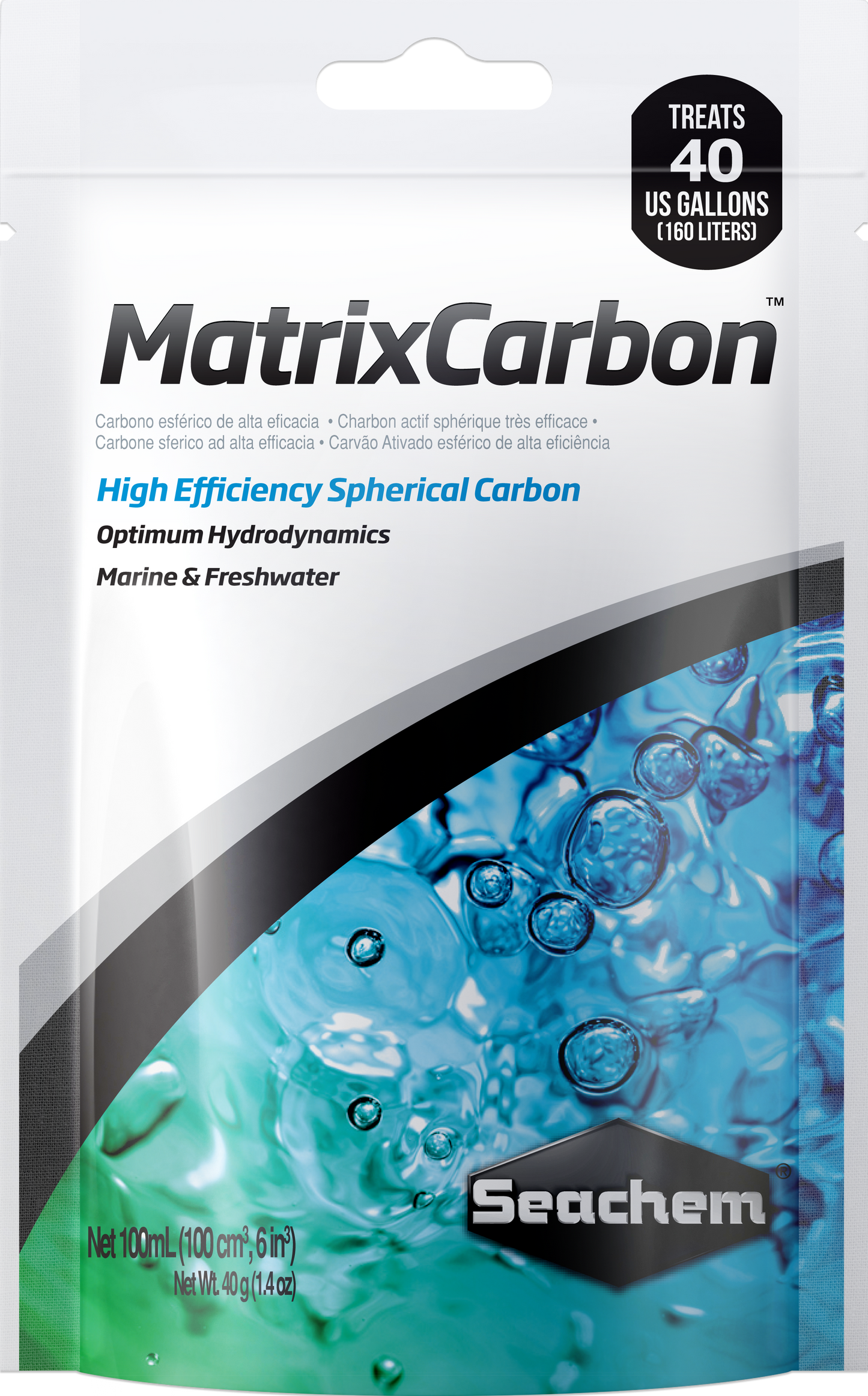 SEACHEM Matrix Carbon (100ml/250ml/500ml/1L)