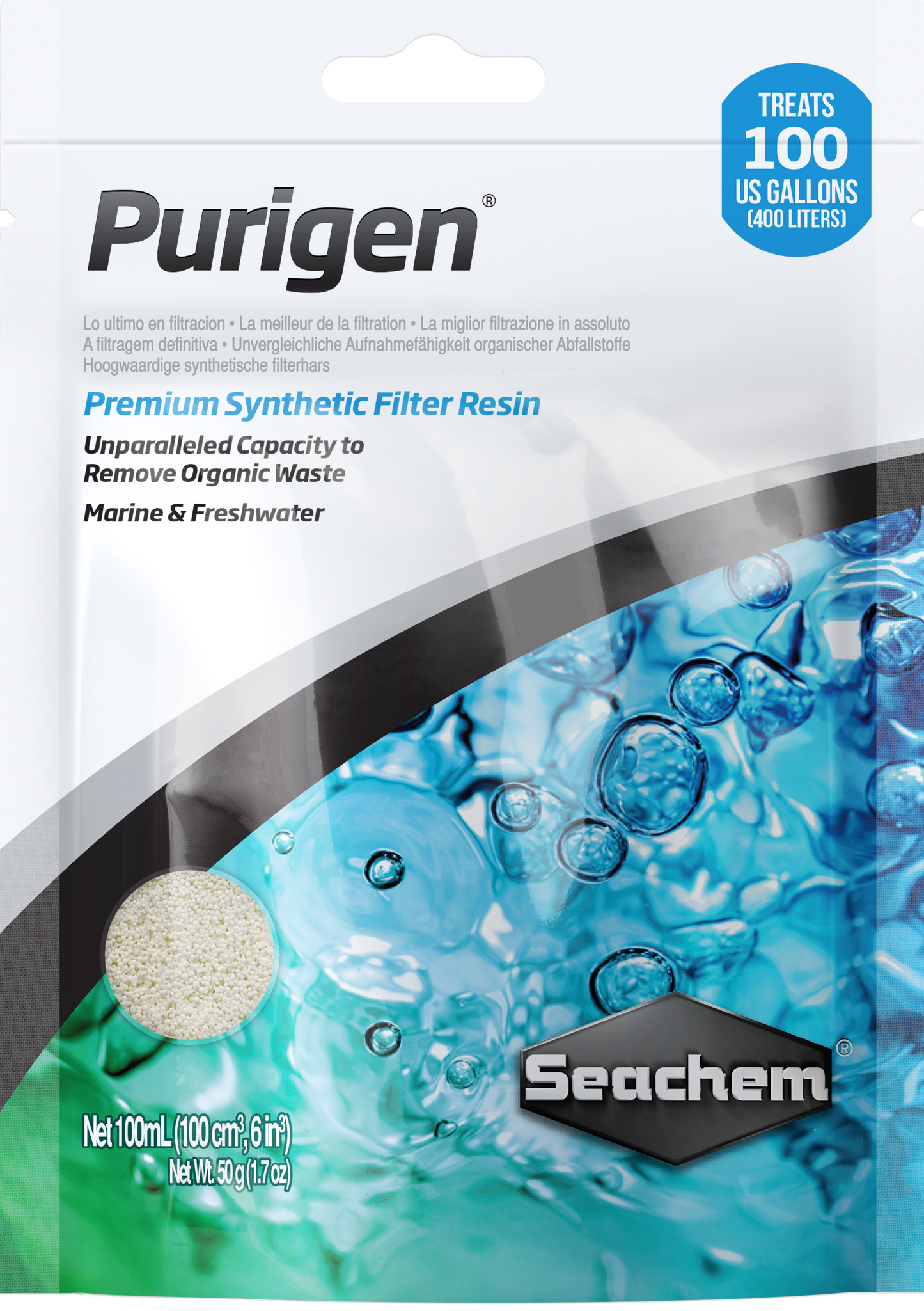 SEACHEM Purigen (100ml/250ml/500ml)