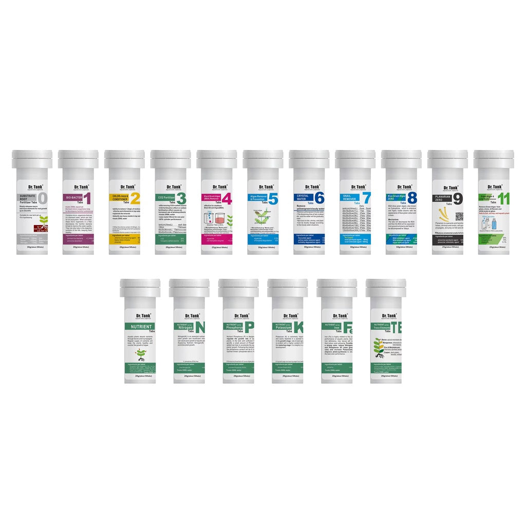 Dr Tank Algae Remover & Prevention Tabs (100 Tabs)
