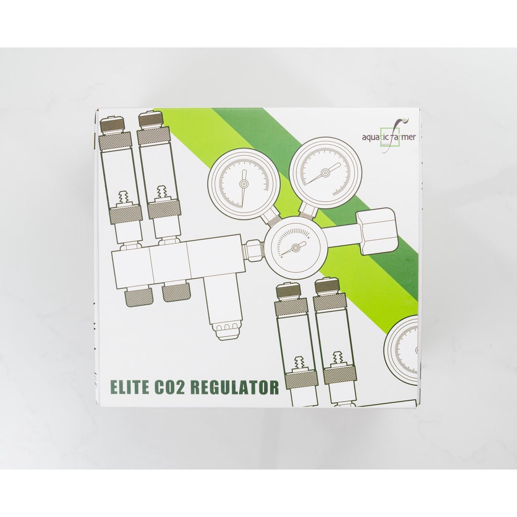 Elite CO2 regulator dual stage by Aquatic Farmer