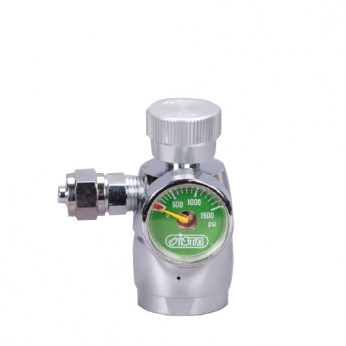Ista CO2 Flow Regulator (with one pressure meter) - Face-Up