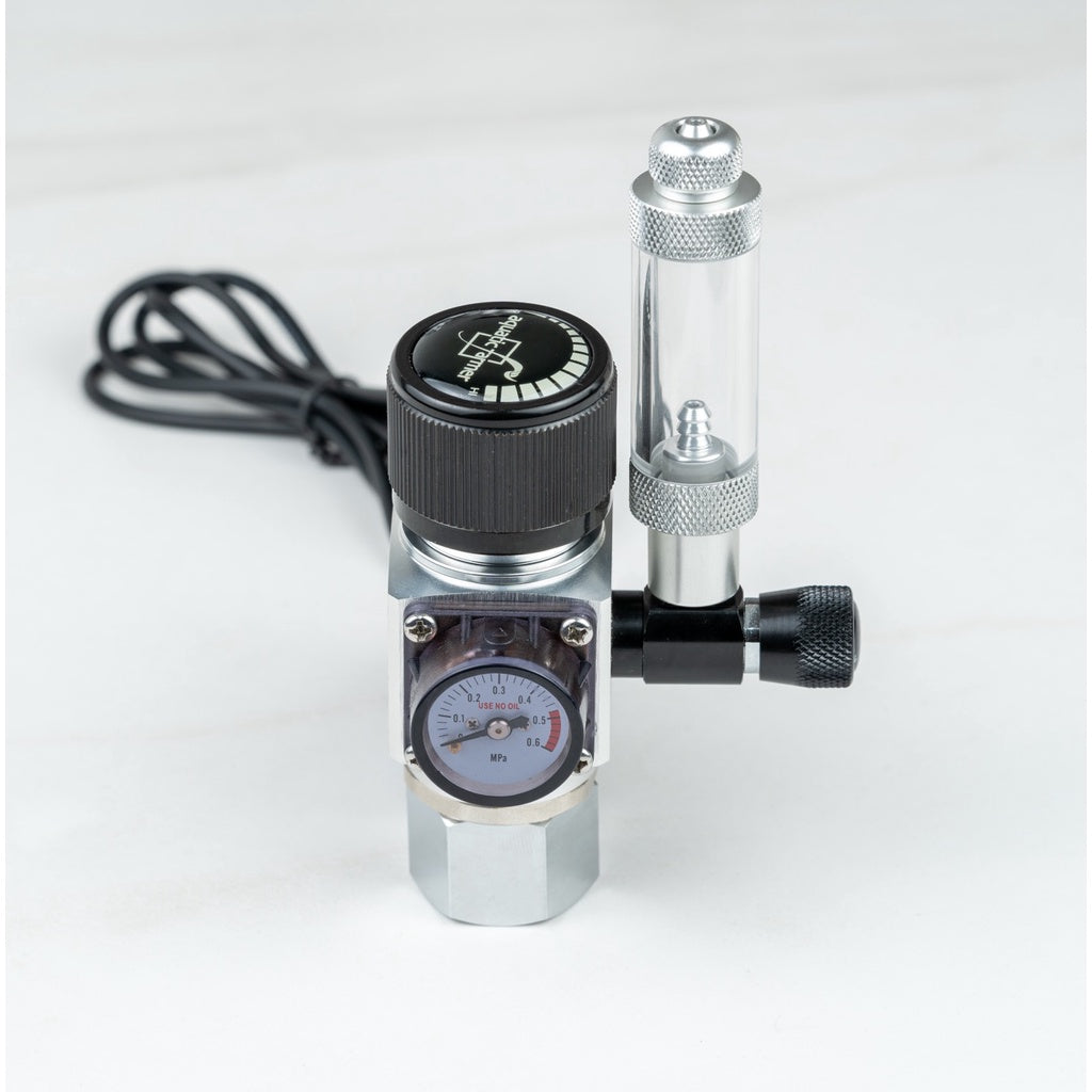 Petite CO2 regulator adjustable pressure by Aquatic Farmer