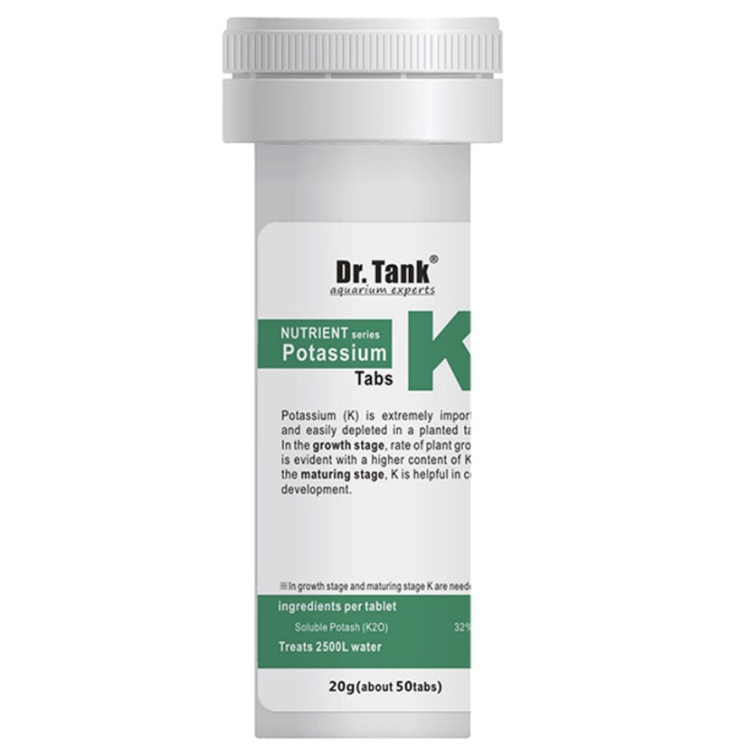 Dr Tank Nutrient Tab Series - Potassium Tabs (50 Tabs)