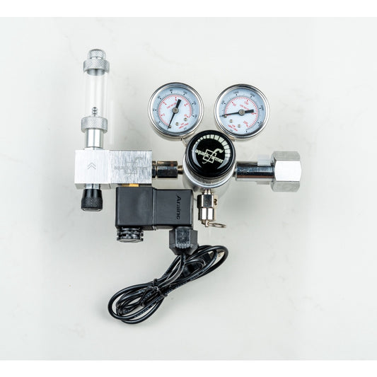 Elite CO2 regulator dual stage by Aquatic Farmer