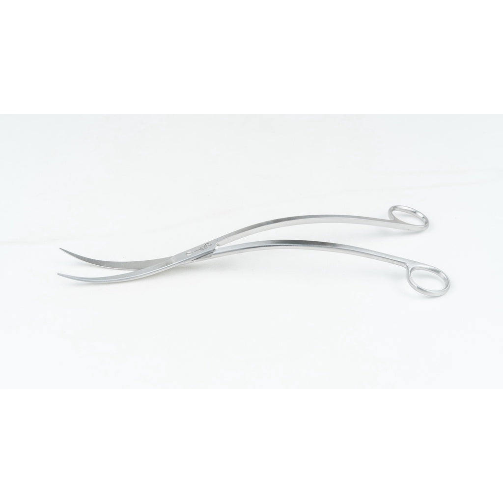 Wave scissors (25cm) by Aquatic Farmer - Stainless Steel Aquascaping Tools 2.0 (Surgical Grade)