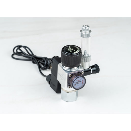 Petite CO2 regulator adjustable pressure by Aquatic Farmer