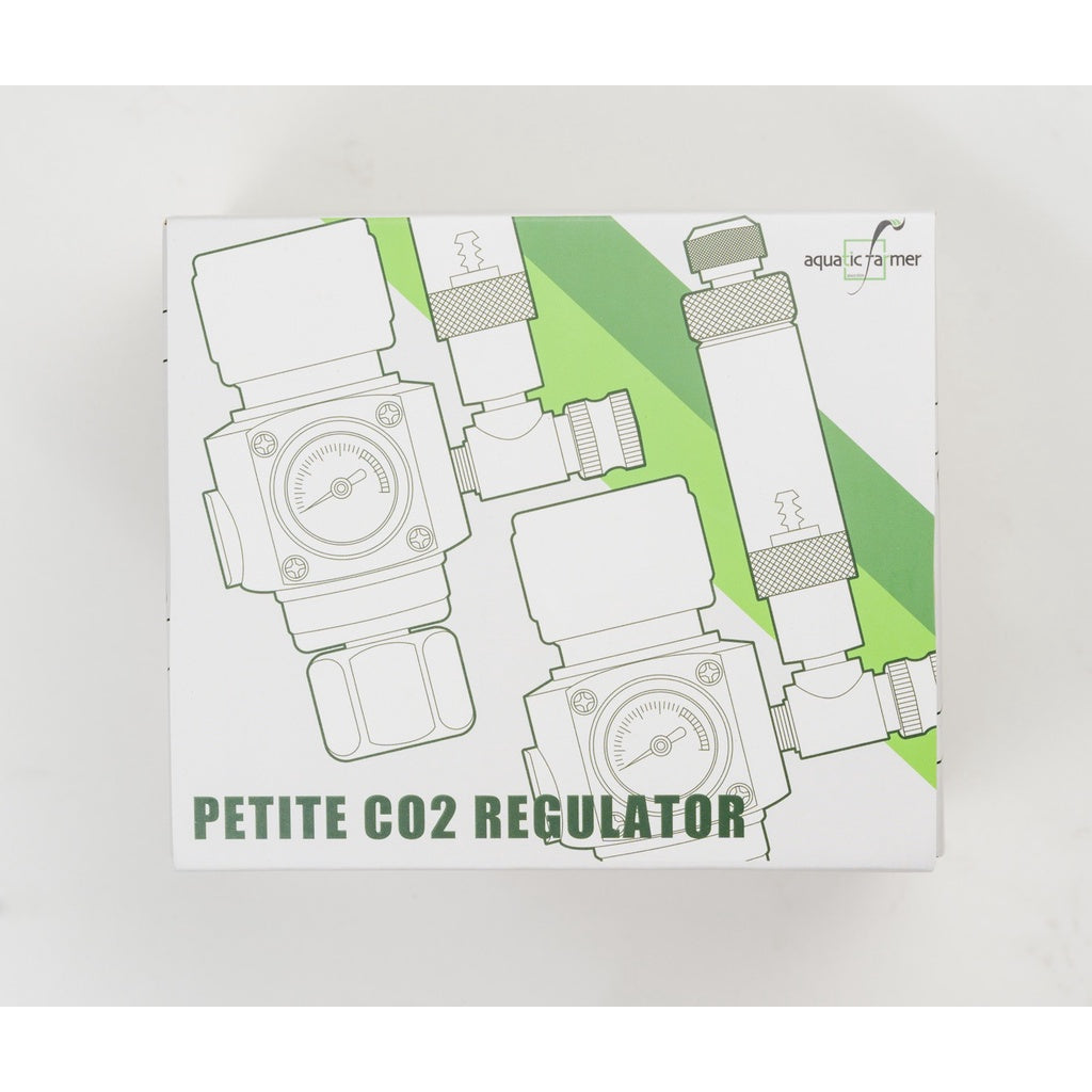Petite CO2 regulator adjustable pressure by Aquatic Farmer
