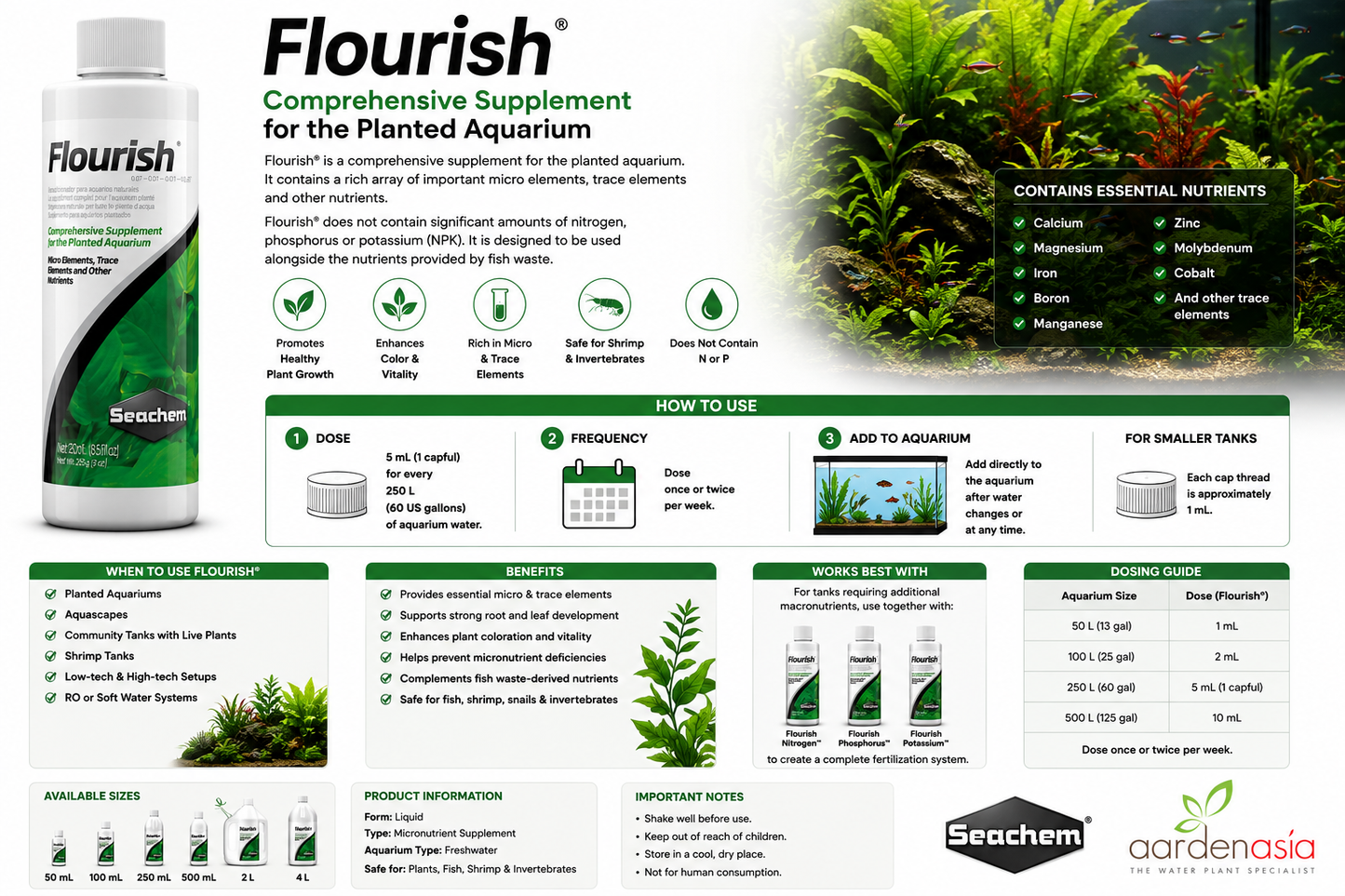SEACHEM Flourish 2L