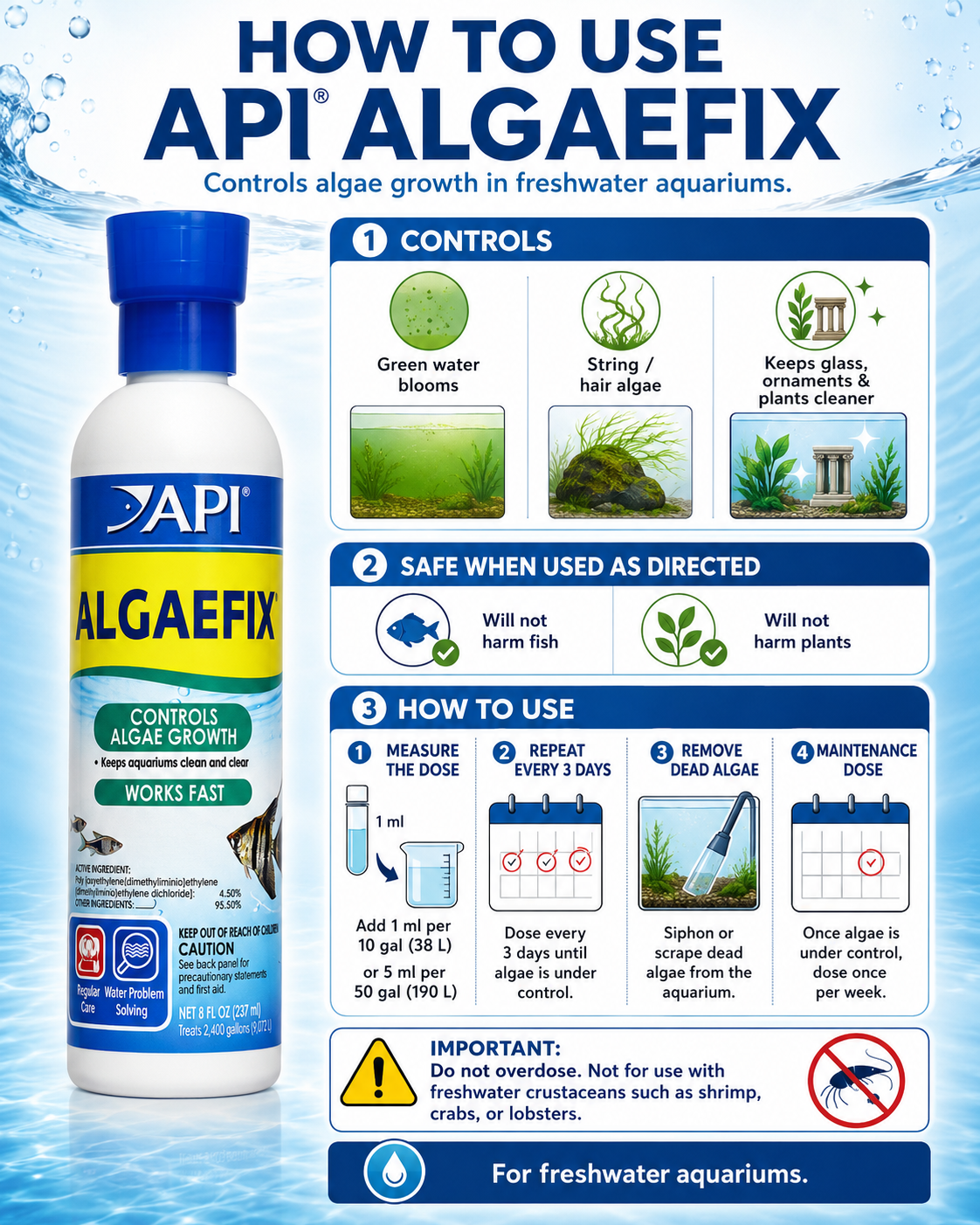 API AlgaeFix (118ml/237ml/473ml)
