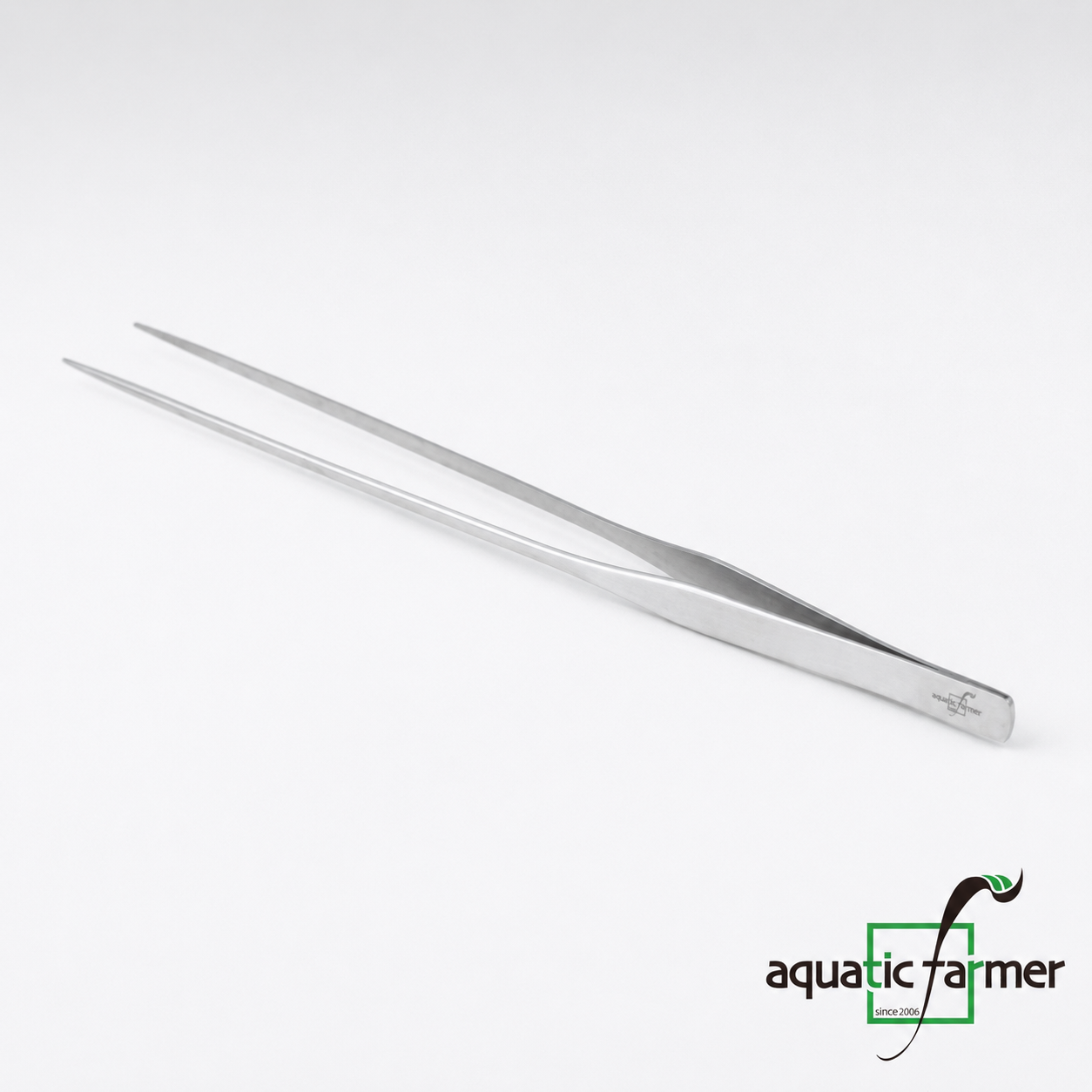 Smooth Grip Forceps Aquascaping Tweezers by Aquatic Farmer - Stainless Steel Aquascaping Tools 2.0 (Surgical Grade)