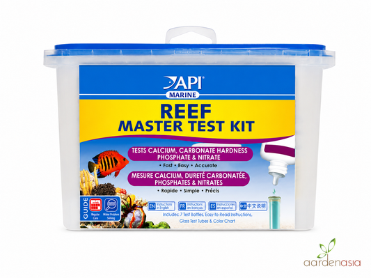 API Reef All-in-one Master Test Kit (Ca, KH, Po4, No3)