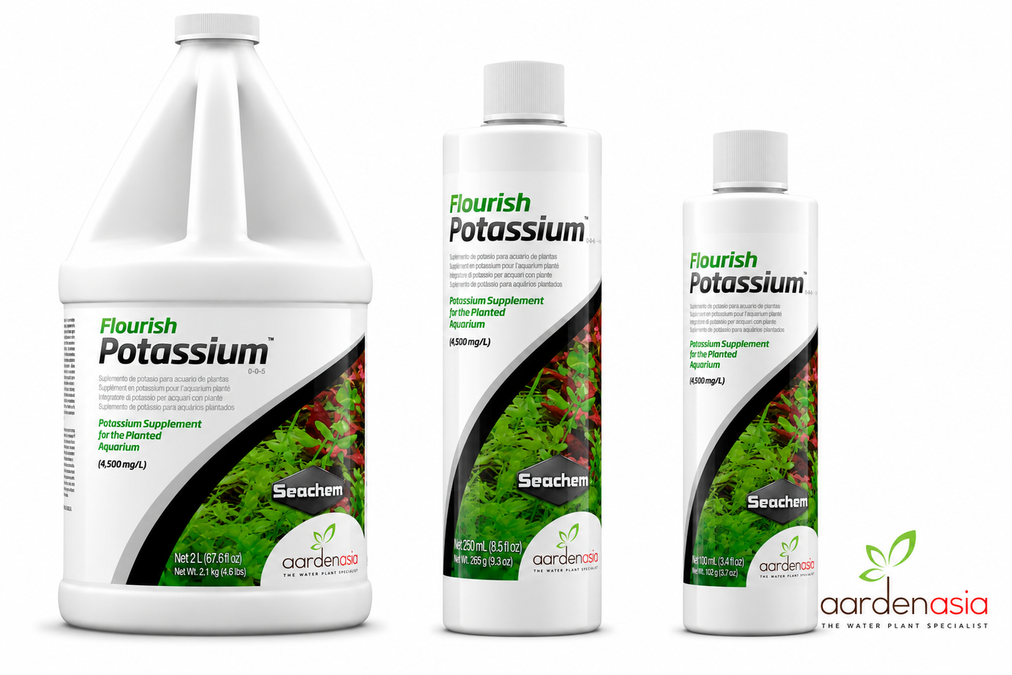 SEACHEM Flourish Potassium (100ml/250ml/500ml)