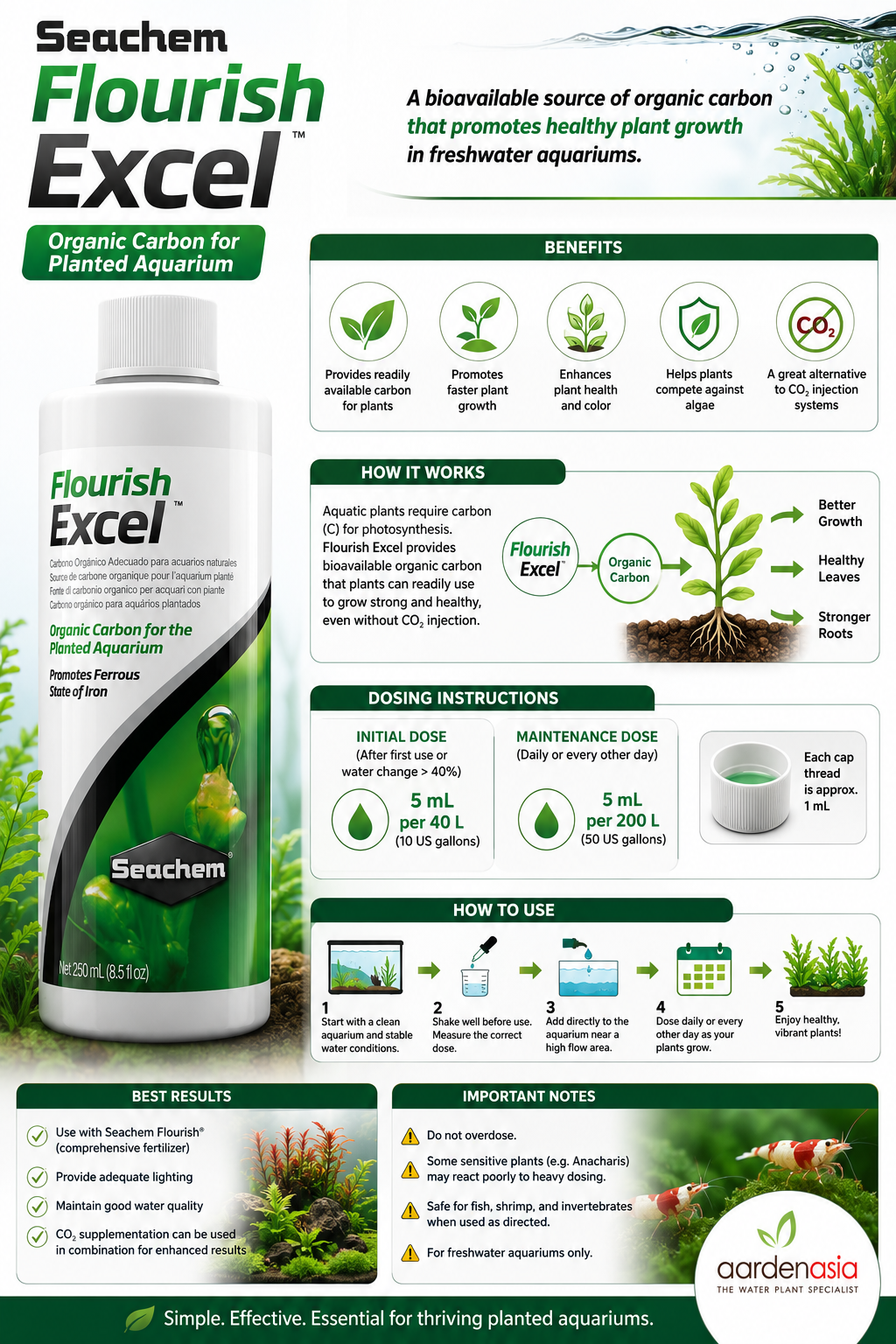 SEACHEM Flourish Excel 2L
