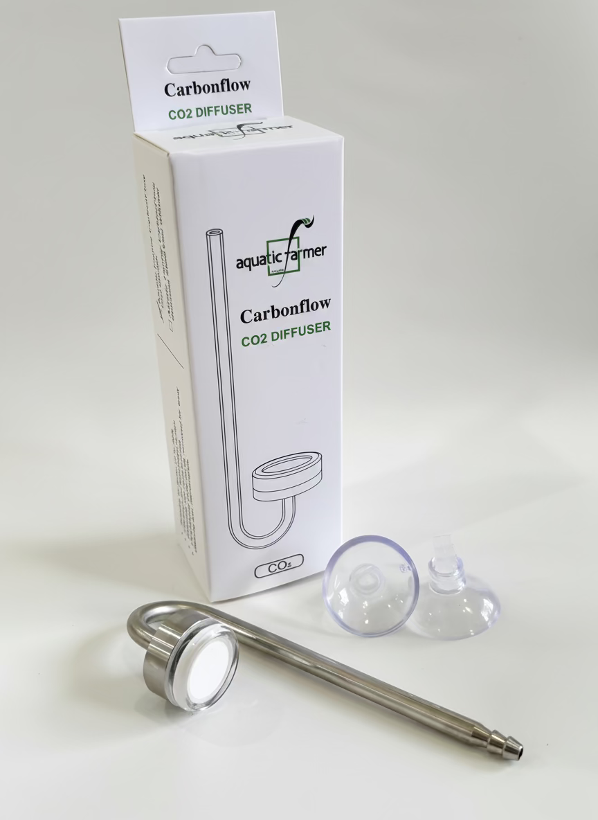 Aquatic Farmer CarbonFlow CO2 diffuser (With replaceable diffuser plate for easy cleaning)