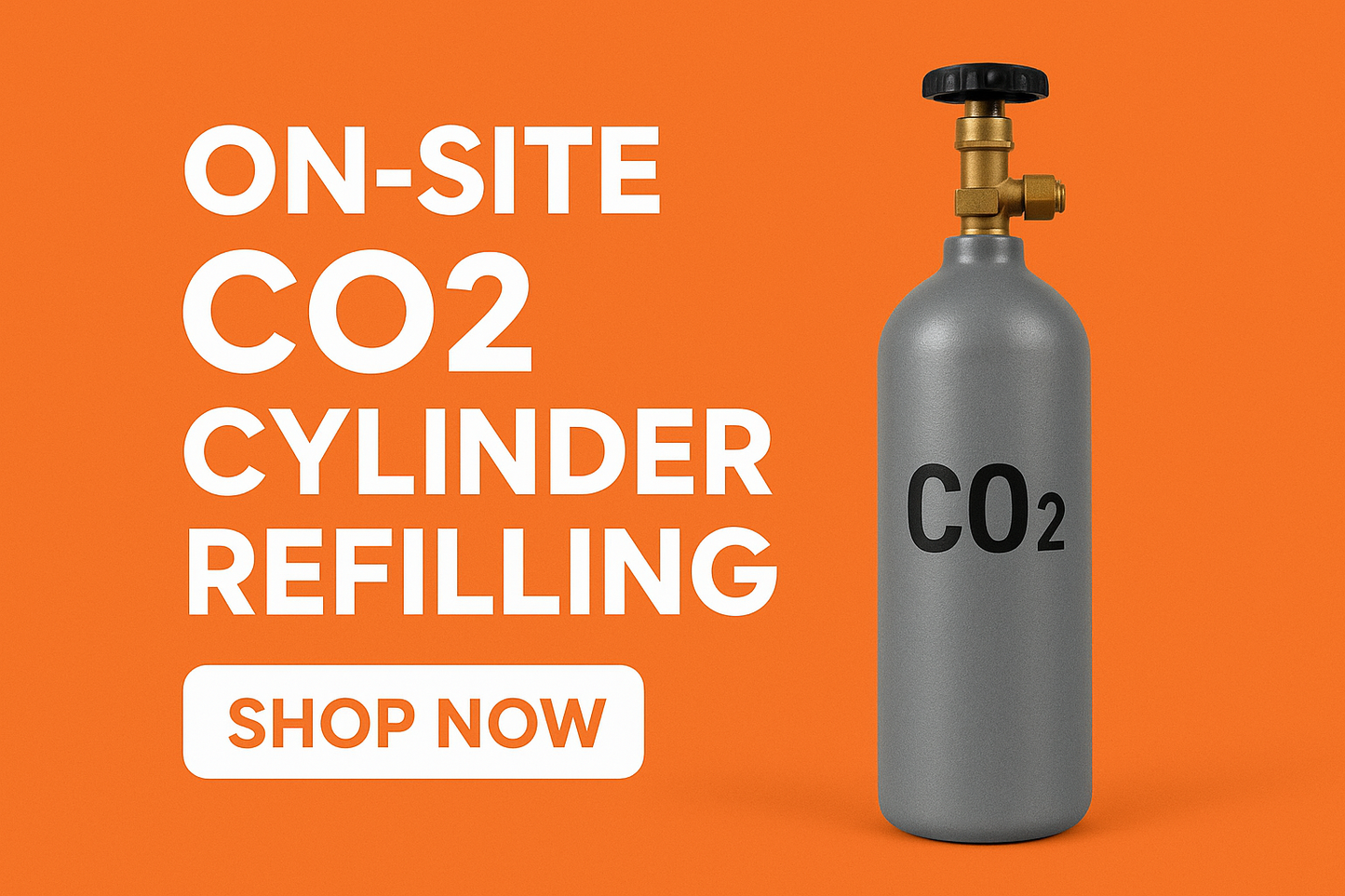On-site CO2 Cylinder Refill Service