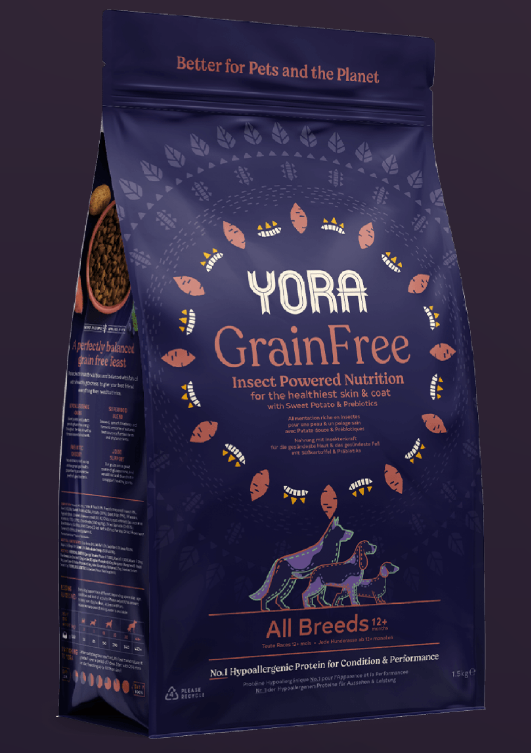 YORA Dog Insect Protein SuperFood Adult Grain Free 1.5Kg