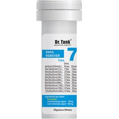 Dr Tank Water Conditioner Tab Series - Snail Remover Tablets (50 Tabs) - no more snails!