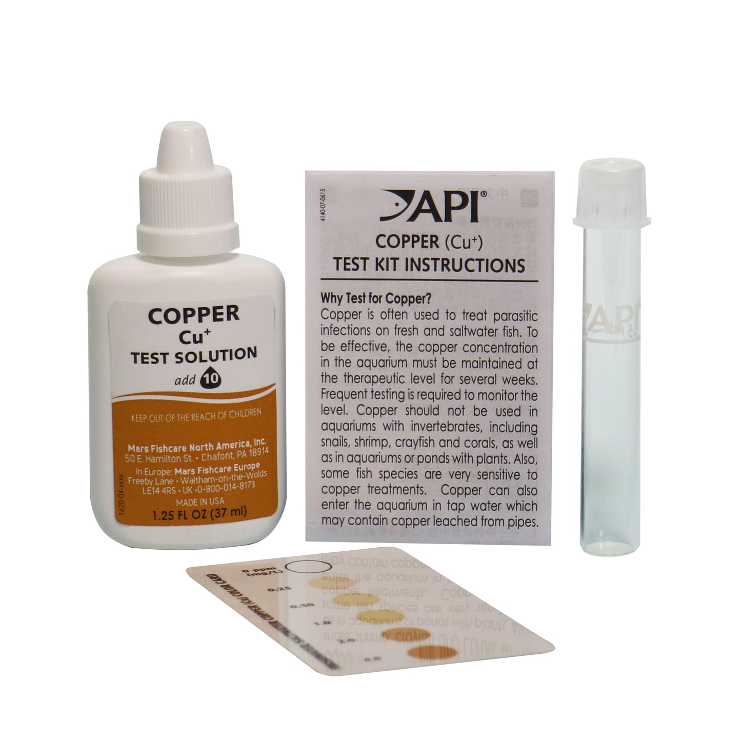 API Copper Test Kit (For Marine & Freshwater)