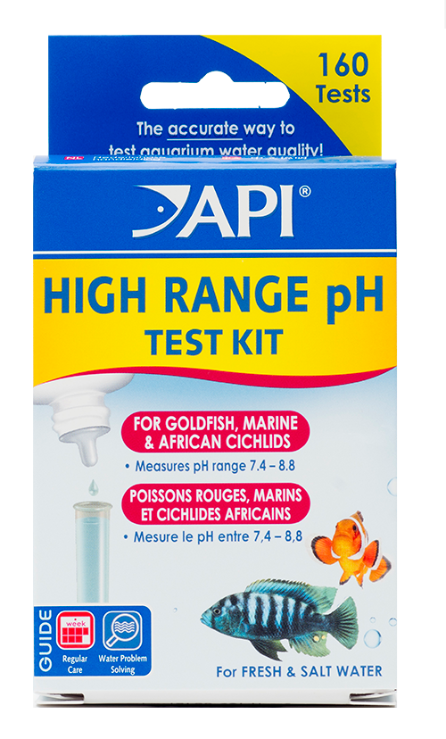 API High Range pH Test Kit (For Freshwater & Marine)