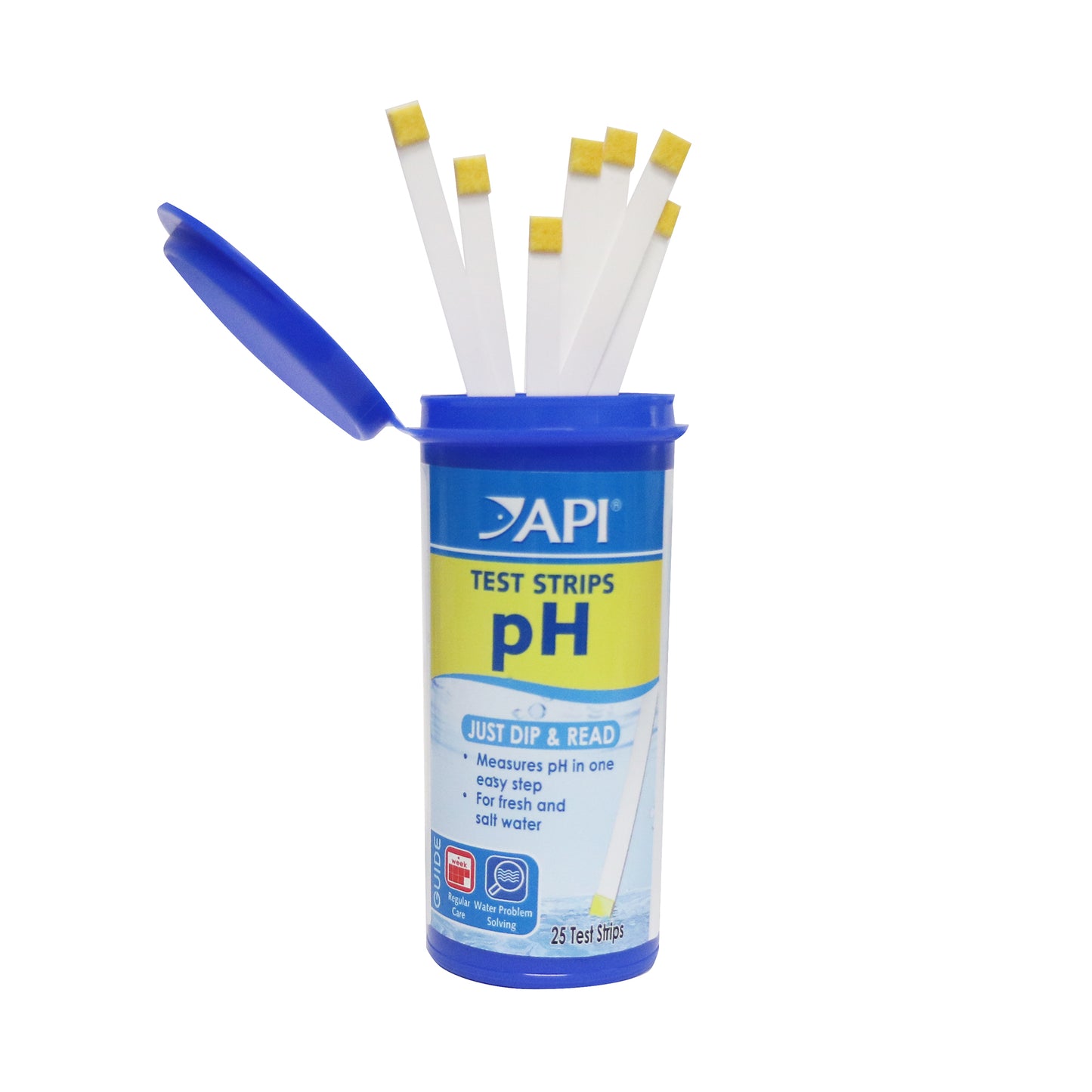 API pH Aquarium Test Strips (For Marine & Freshwater)