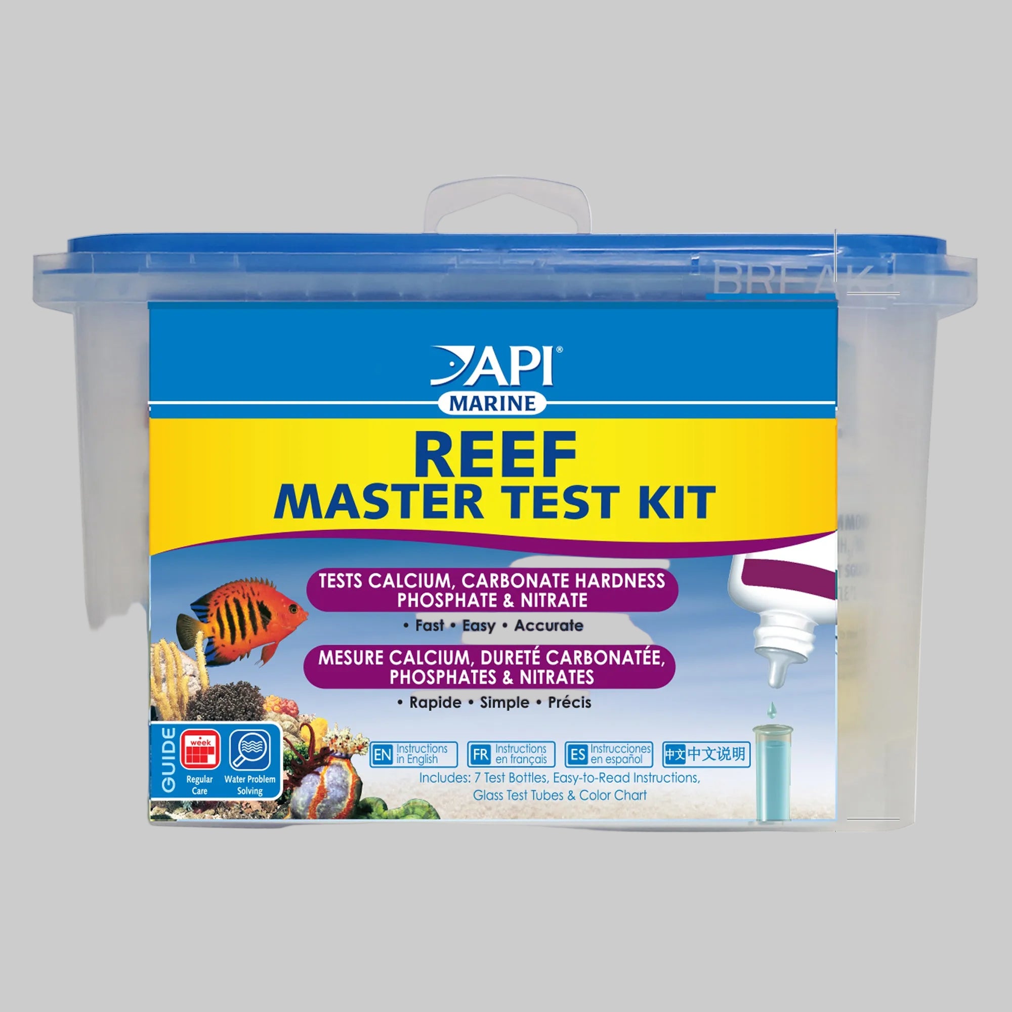 API Reef All-in-one Master Test Kit (Ca, KH, Po4, No3) – Aardenasia