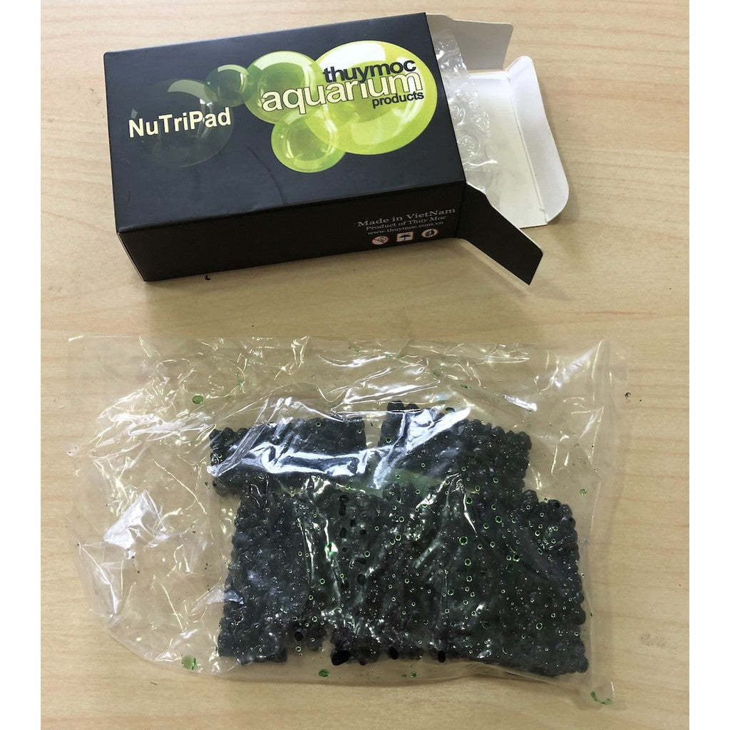 NutriPad 4cm by 1.5 cm (10pcs) - specially formulated concentrated nutrient root-pad for aquatic plants
