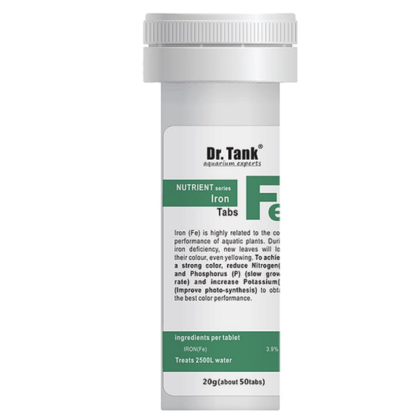Dr Tank Nutrient Tab Series - Iron (Fe) Tabs (50 Tabs)