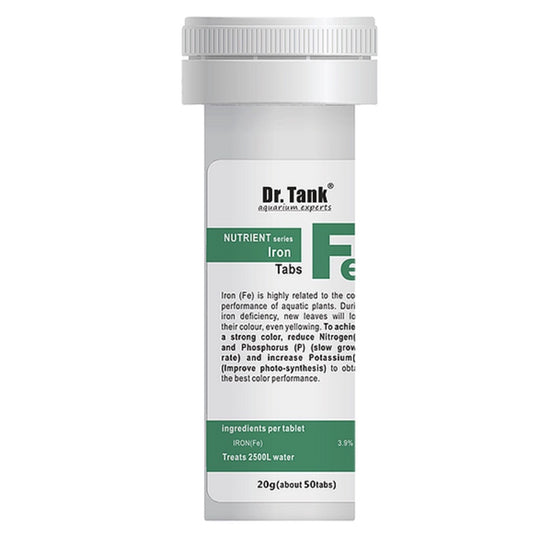 Dr Tank Nutrient Tab Series - Iron (Fe) Tabs (50 Tabs)