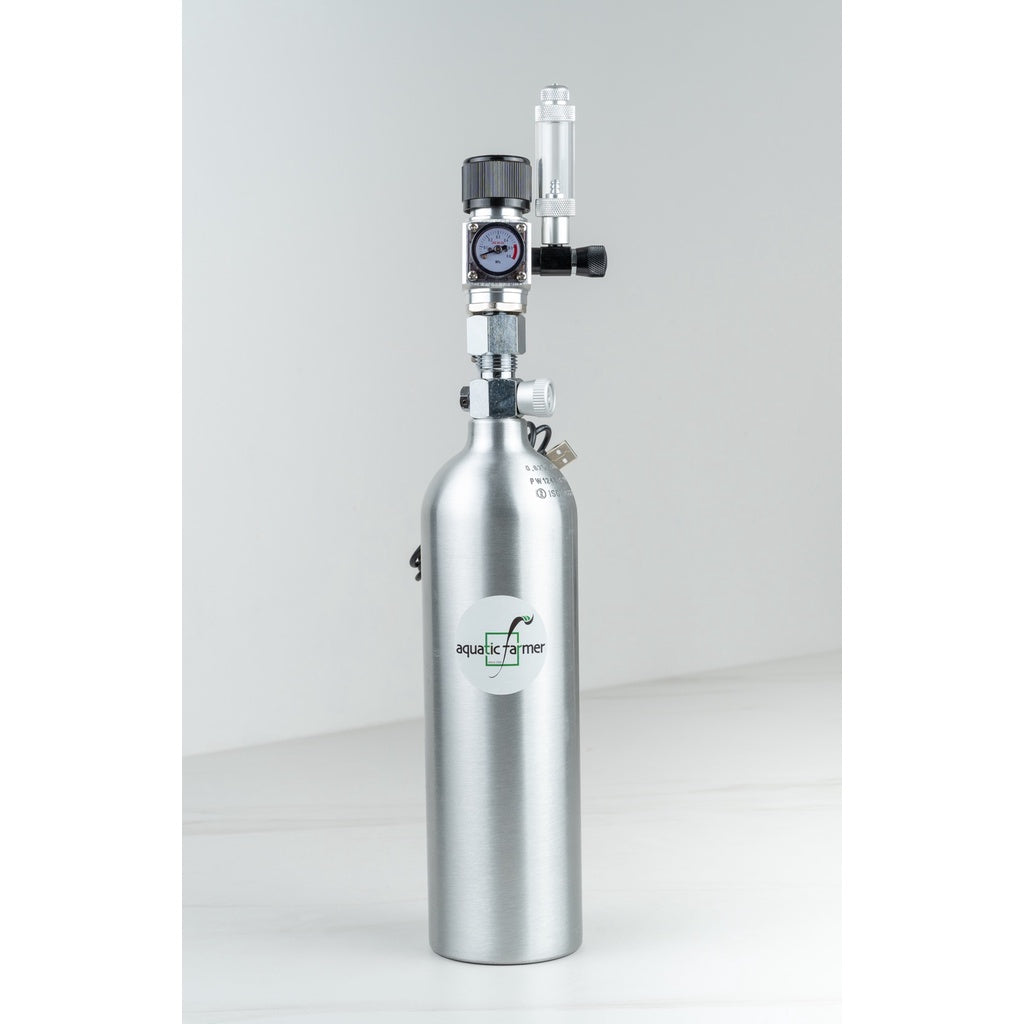 Petite CO2 regulator adjustable pressure by Aquatic Farmer
