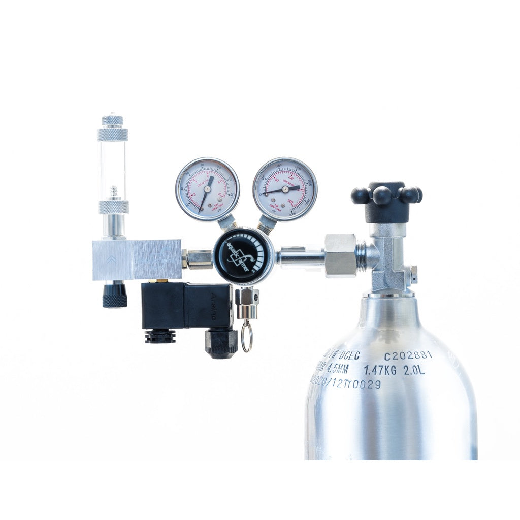 Elite CO2 regulator dual stage by Aquatic Farmer