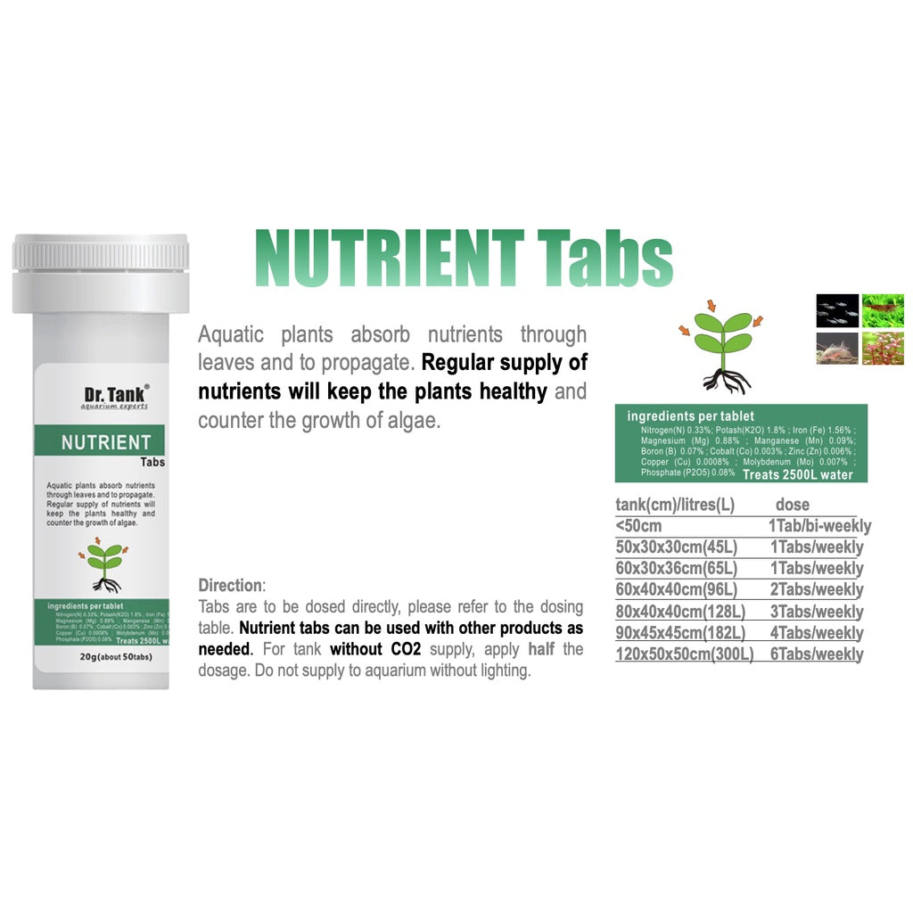 Dr Tank Nutrient Tab Series - Nutrient Tabs (50 Tabs)