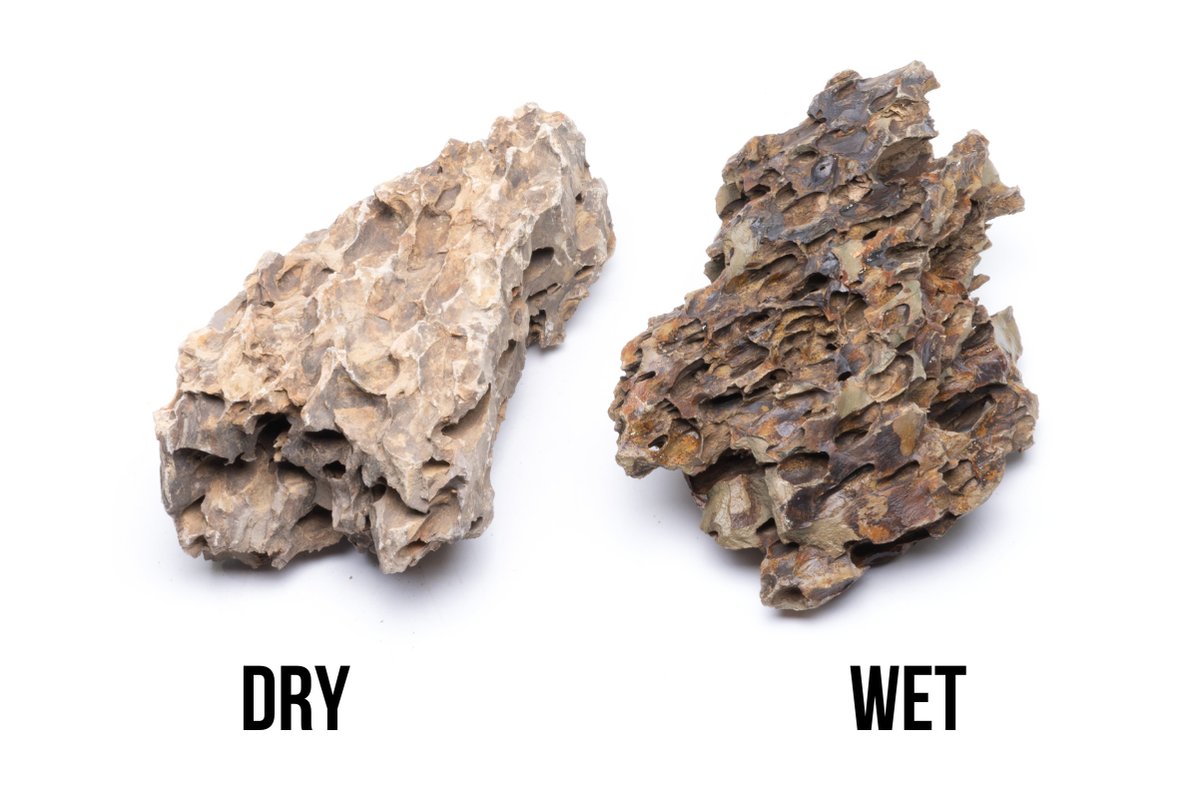 Dragon rocks mixture of 10-30cm sizes (5kg) by Aquatic Farmer