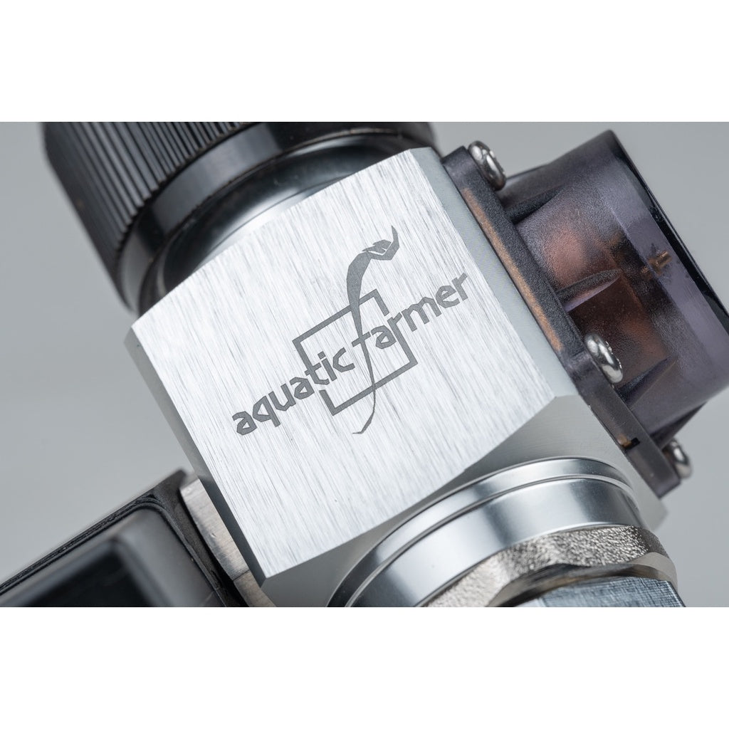 Petite CO2 regulator adjustable pressure by Aquatic Farmer