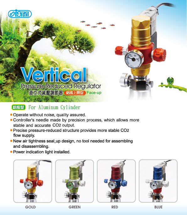 Ista Co2 Controller Single Gauge Face-Up