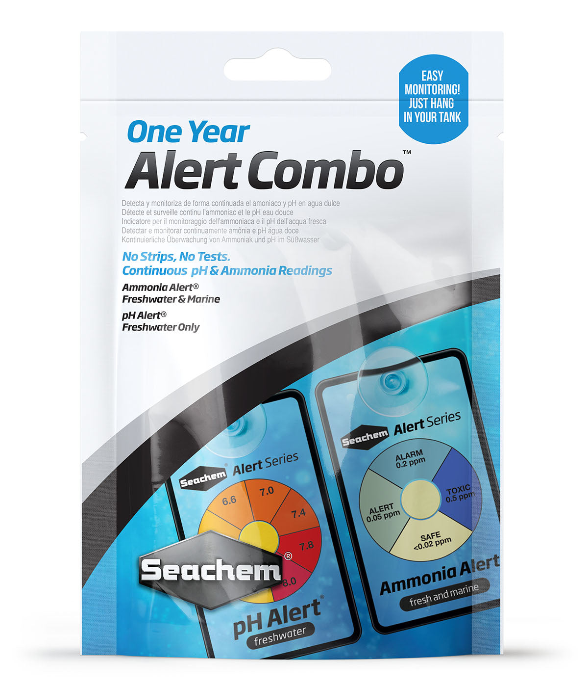 SEACHEM Alert Combo Pack (1 year pack and 6 month pack)
