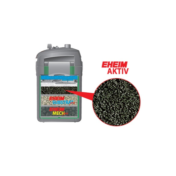 EHEIM AKTIV - Activated Carbon for Marine/Freshwater (140/560/1120g)